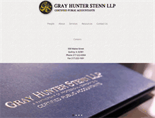 Tablet Screenshot of gray-hunter-stenn.com